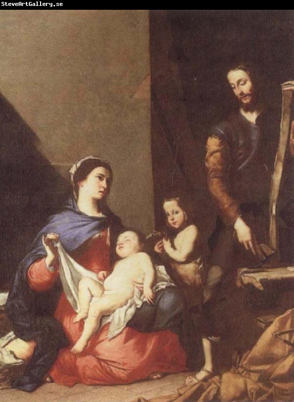 Jusepe de Ribera The Holy family